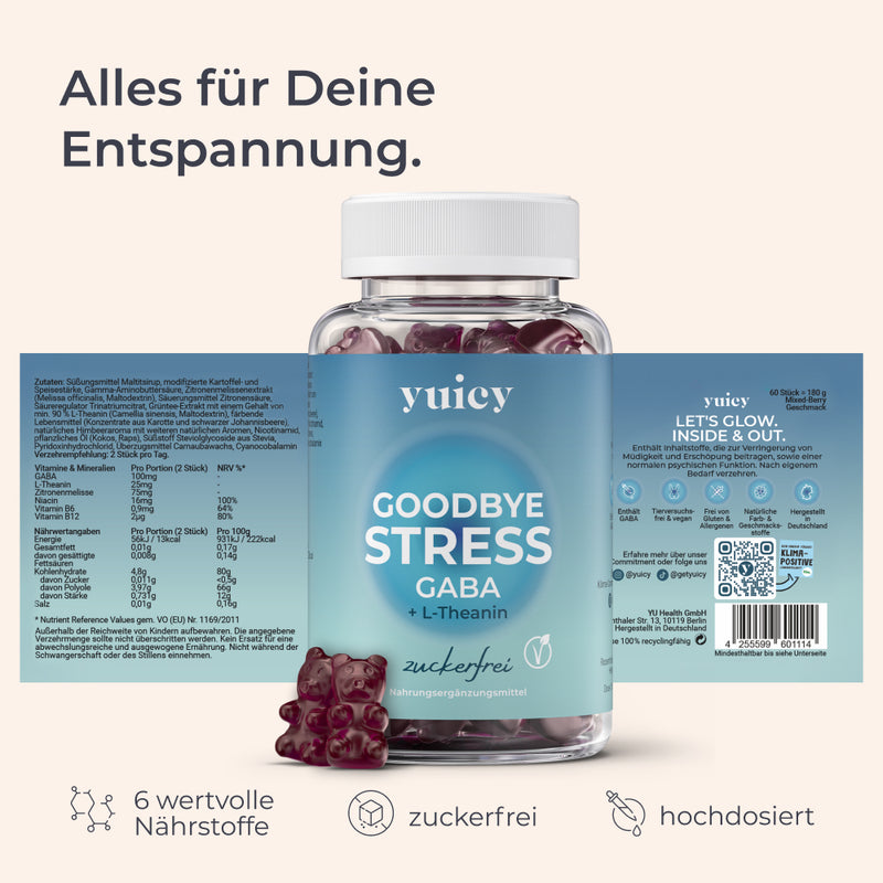 Goodbye-Stress Gummies